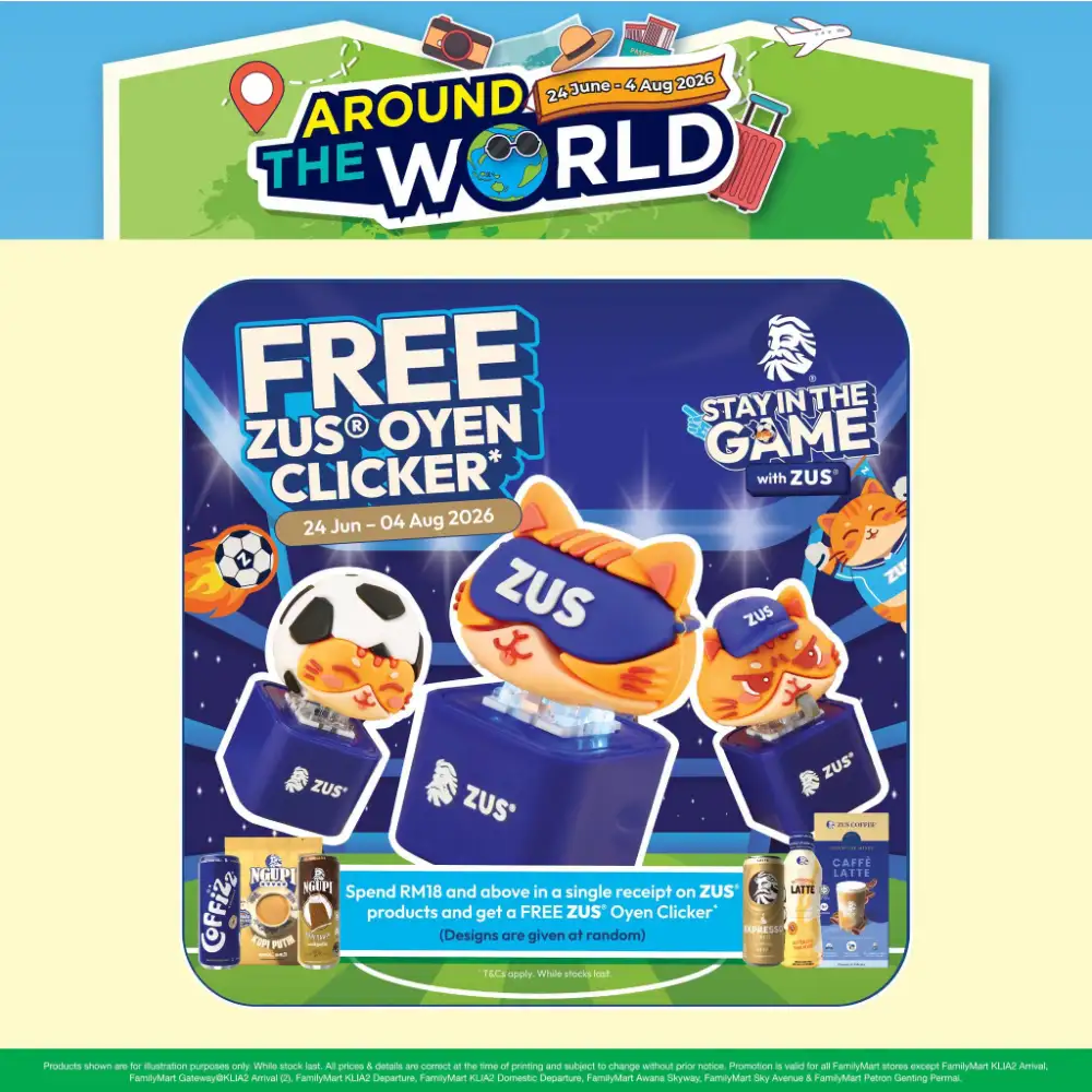 FamilyMart Malaysia Around the World Promotion | Latest Catalogue page 5