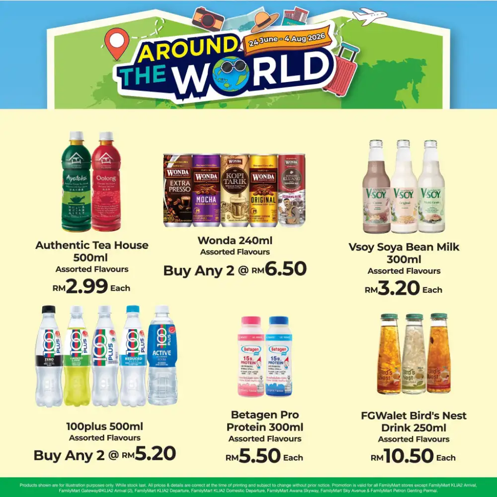 FamilyMart Malaysia Around the World Promotion | Latest Catalogue page 9