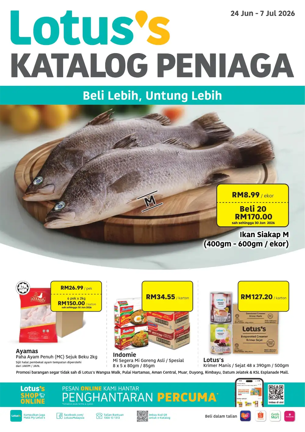 Lotus's Malaysia Katalog Peniaga Promotion | Latest Leaflets page 1