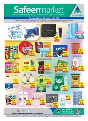 Safeer Market Travel Fever Deals | Latest Leaflets flyer cover