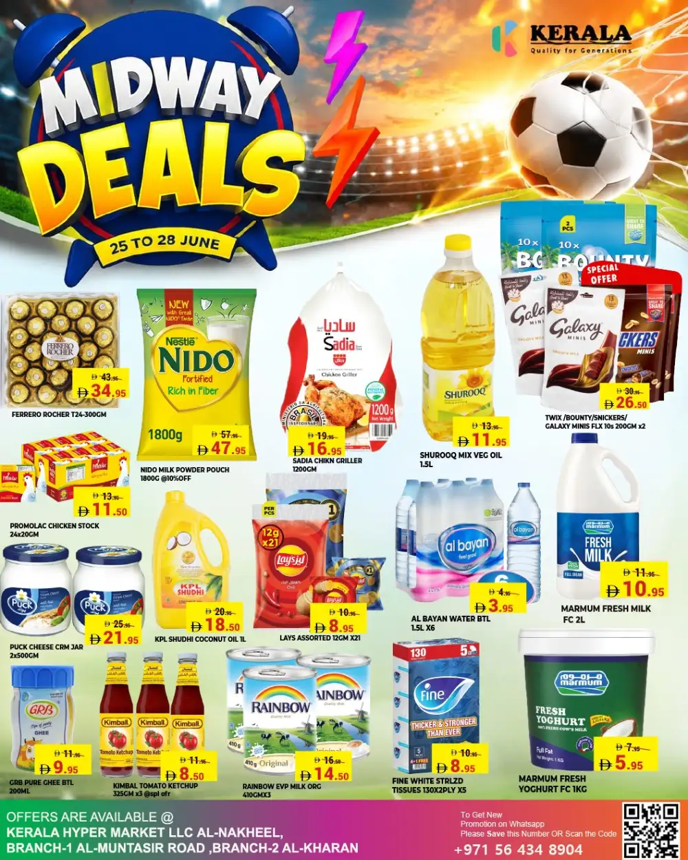 Kerala Hypermarket Midway Deals | Latest Leaflets page 1