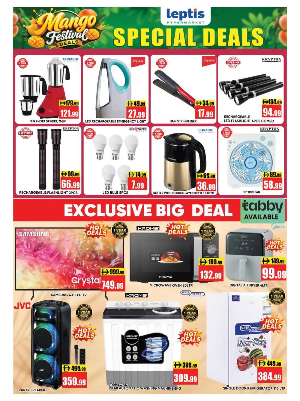 Leptis Hypermarket Mango Festival Deals | Latest Leaflets page 15