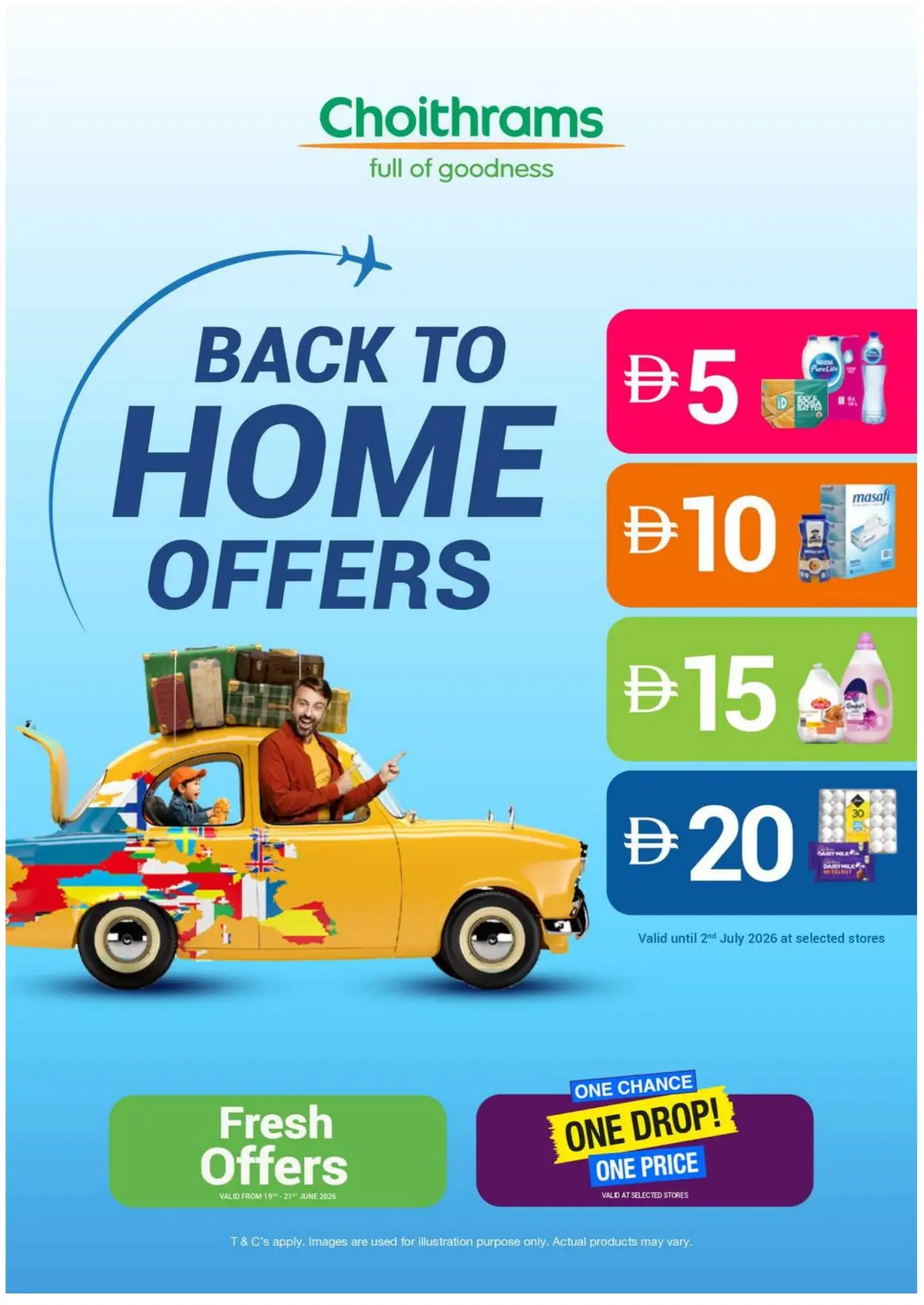 Choithrams UAE 5, 10, 15 & 20 AED Deals | Latest Offers page 1