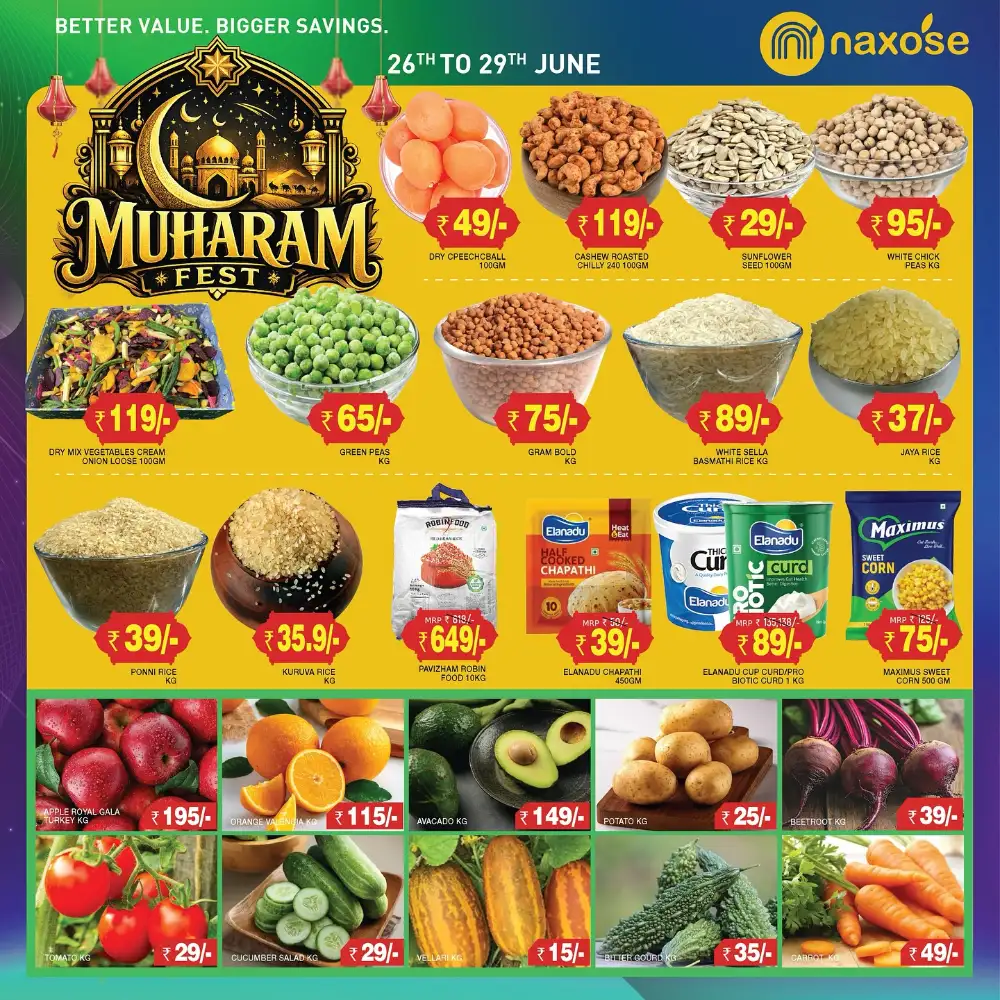 Naxose Hypermarket Perumpilavu Muharam Fest Offers | Save Now page 2