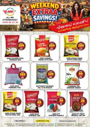 MR Hypermarket Weekend Extra Savings | Shop Today flyer cover