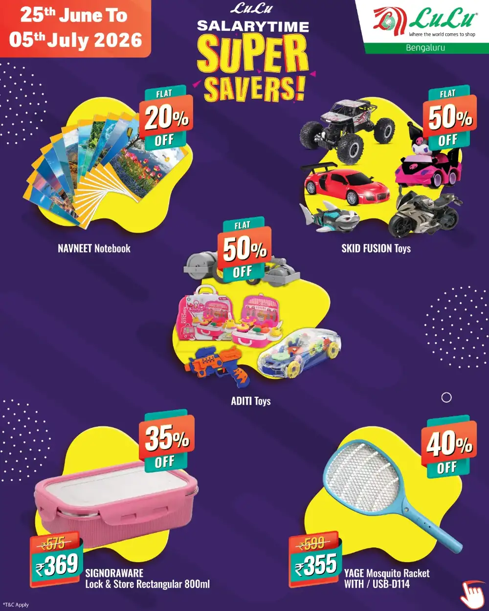 LuLu Bengaluru Salarytime Super Savers | Latest Offers page 15