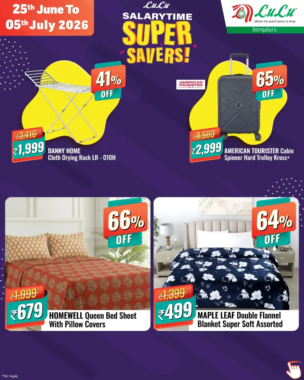 LuLu Bengaluru Salarytime Super Savers | Latest Offers page 17