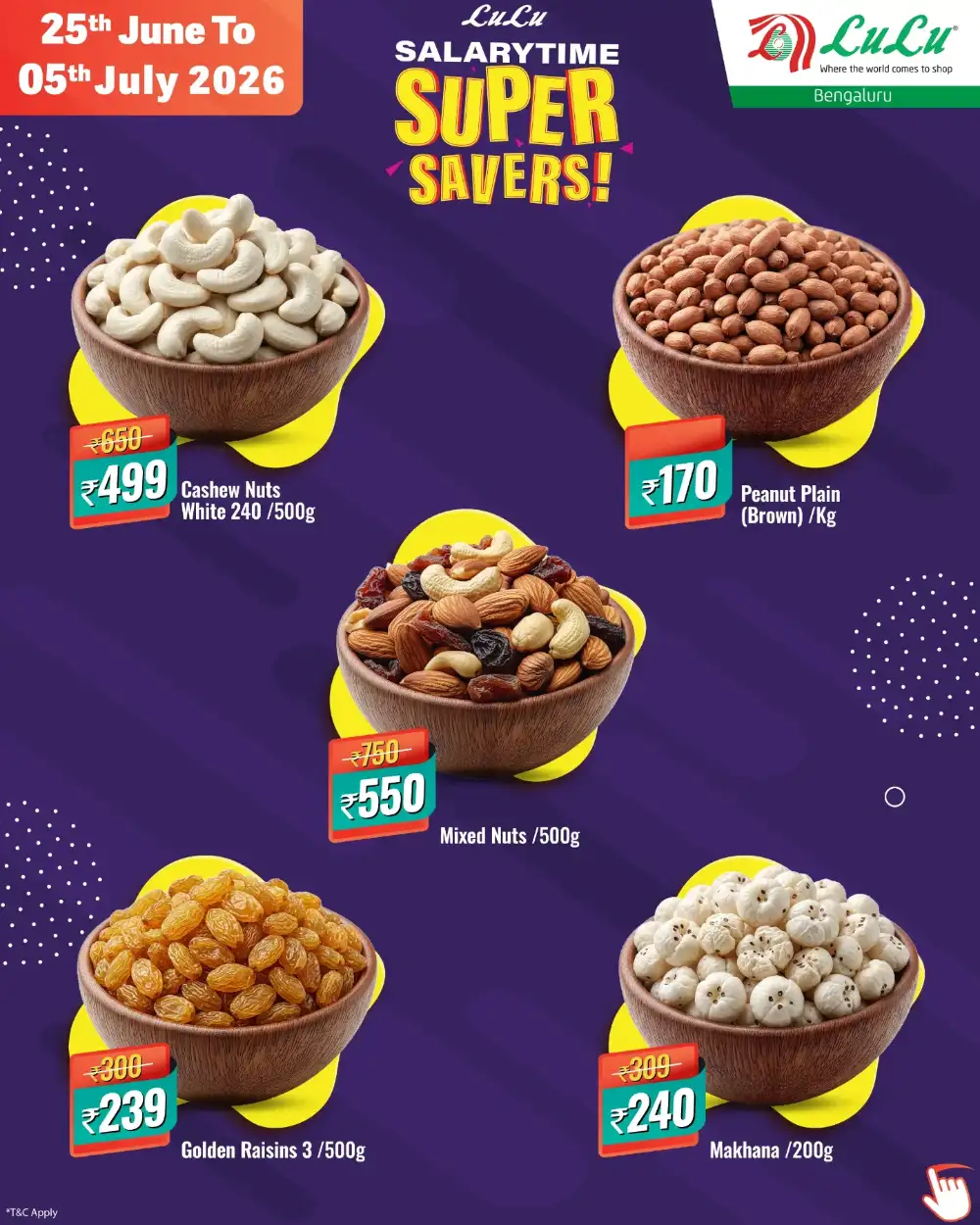 LuLu Bengaluru Salarytime Super Savers | Latest Offers page 8