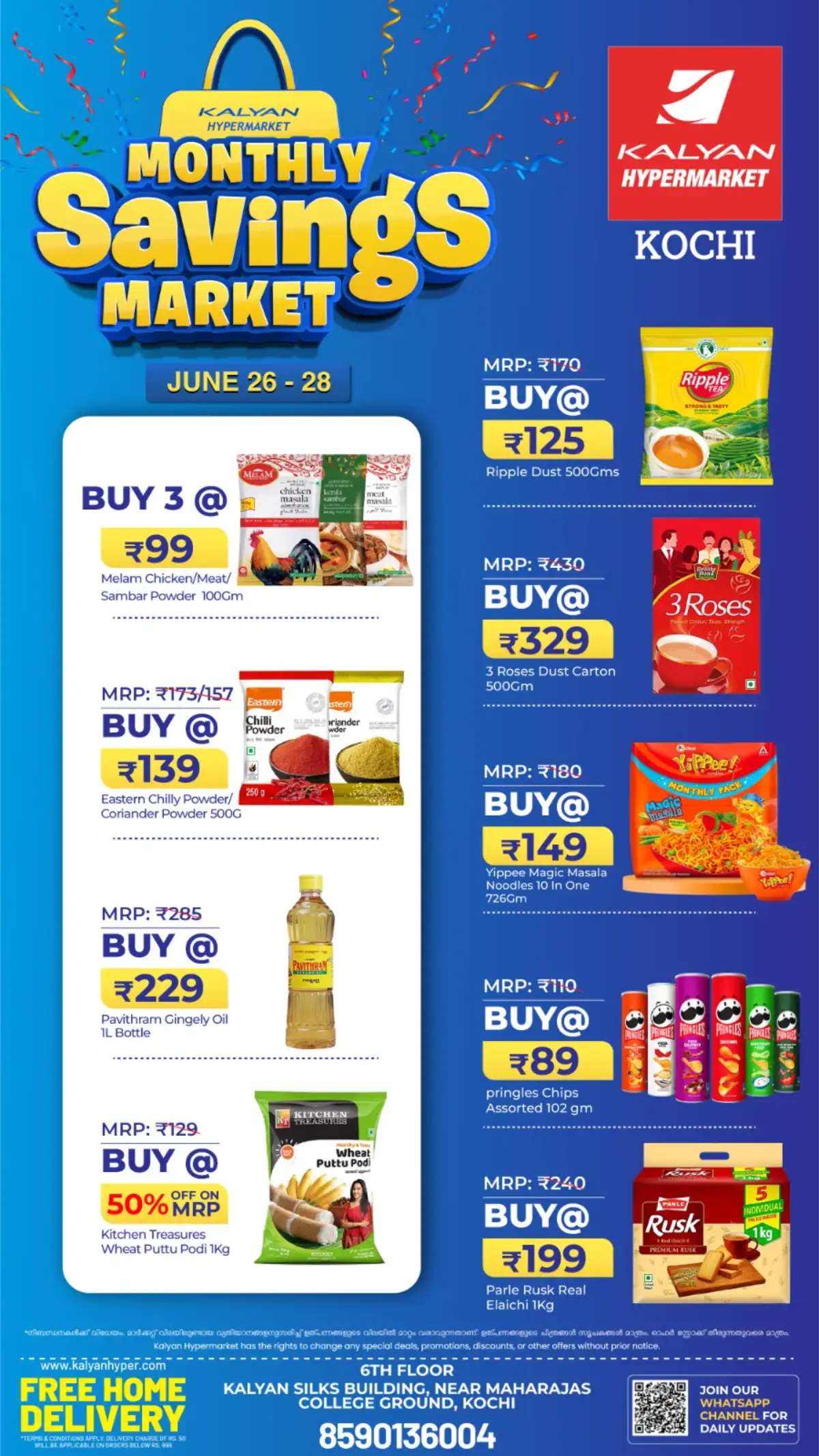 Kalyan Hypermarket Kochi Monthly Savings Market Offers page 2