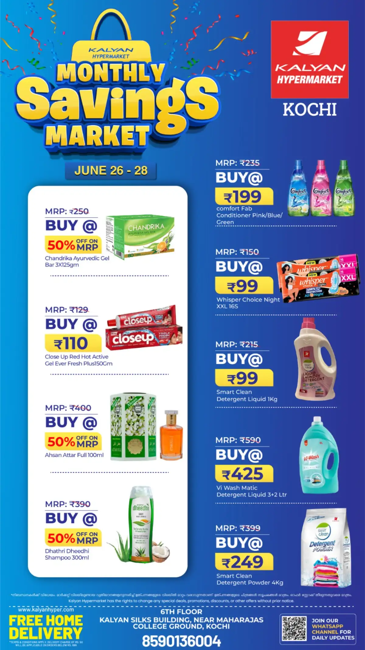 Kalyan Hypermarket Kochi Monthly Savings Market Offers page 4