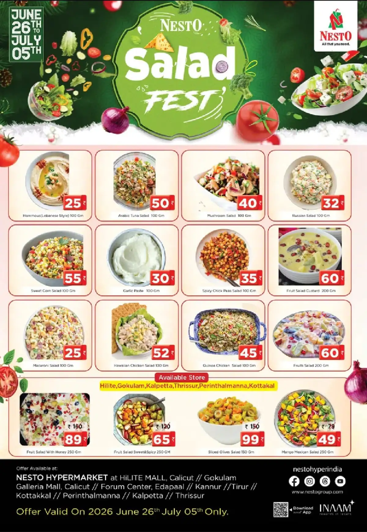 Nesto Hypermarket Salad Fest Offers | Latest Offers page 1