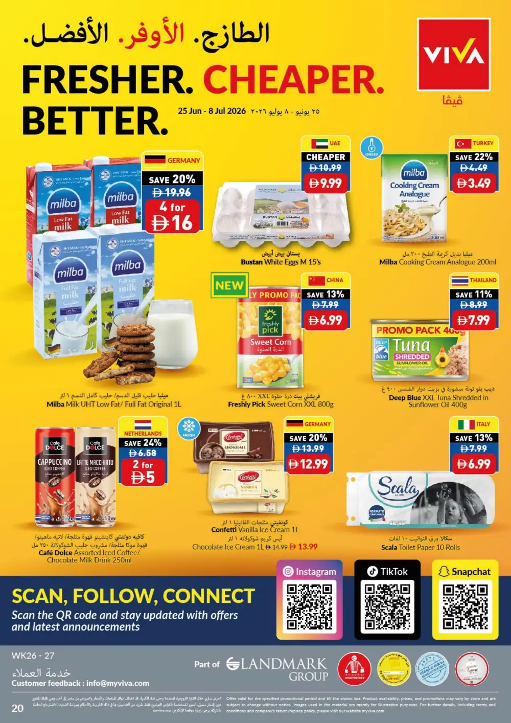 VIVA Supermarket Game On Savings Leaflet | Latest Leaflets page 20