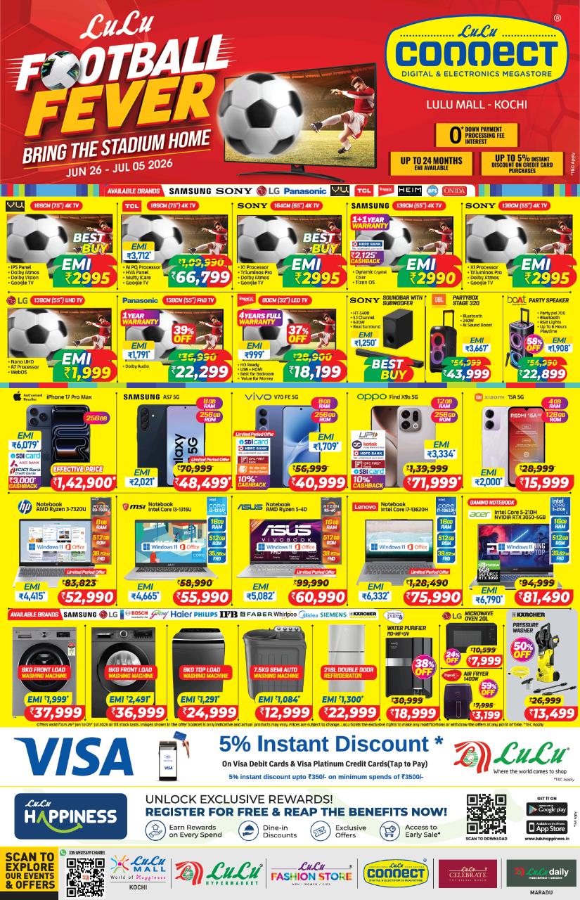 LuLu  Kochi Monsoon Shopping Mela | Latest Offers page 2