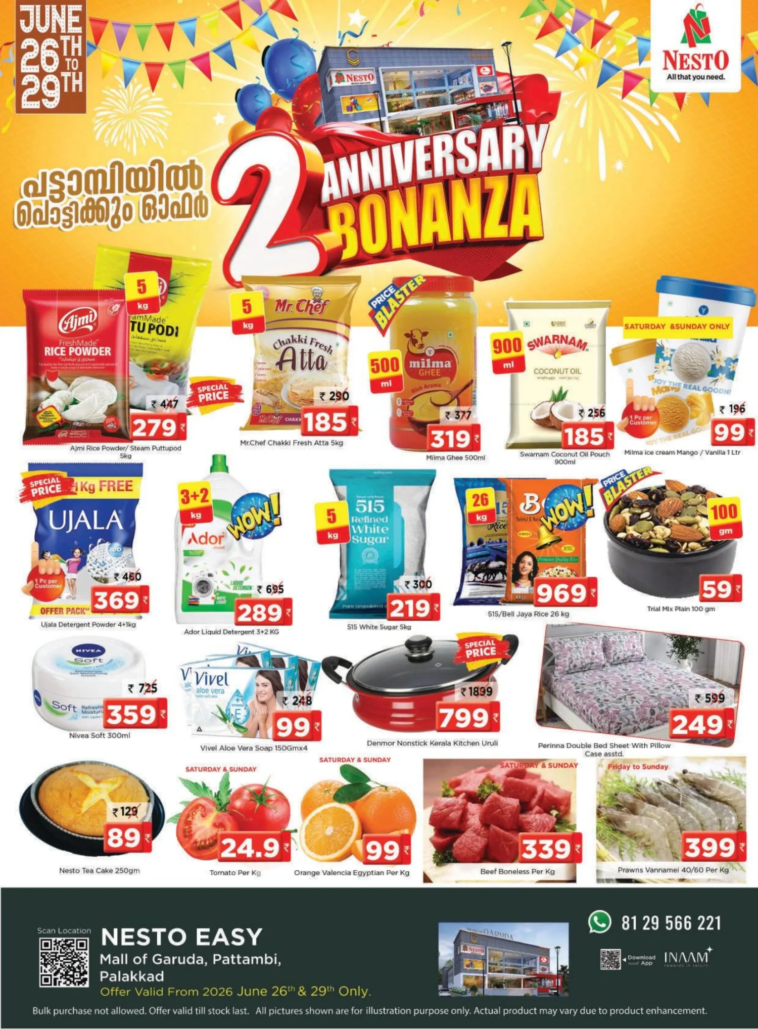 Nesto Pattambi 2nd Anniversary Sale | Latest Offers page 1