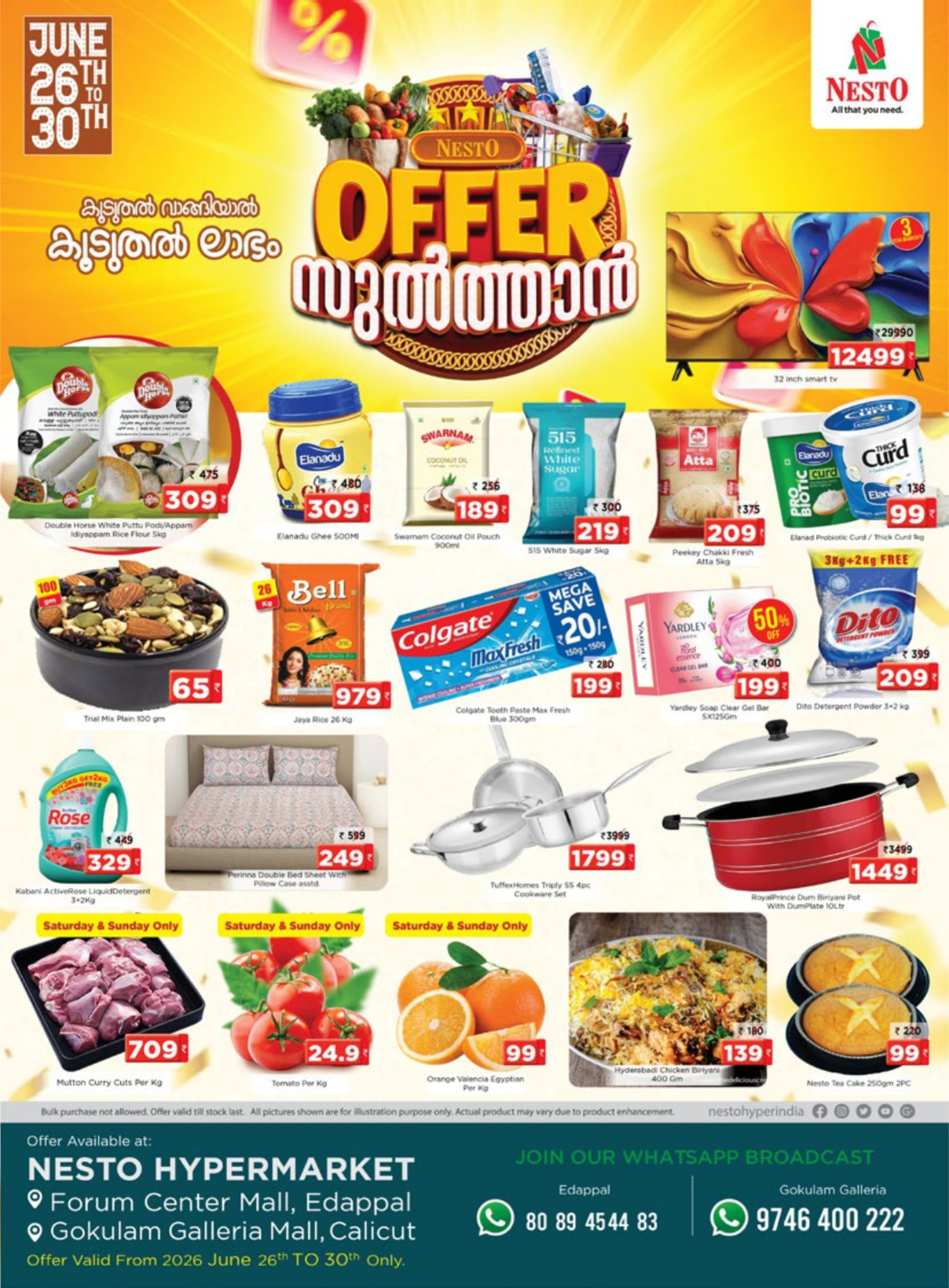 Nesto Hypermarket Gokulam Mall Offers | Save Now page 1