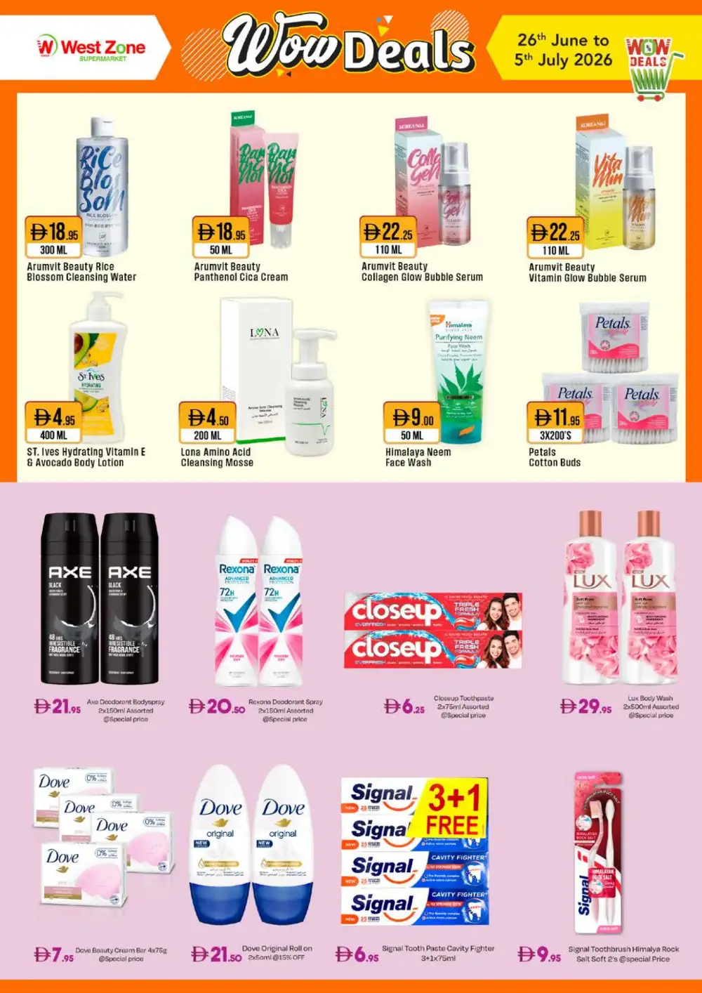 West Zone Supermarket Wow Deals | Latest Leaflets page 19