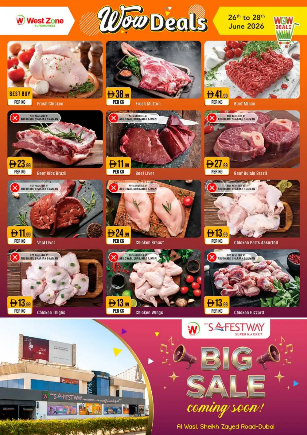 West Zone Supermarket Wow Deals | Latest Leaflets page 3