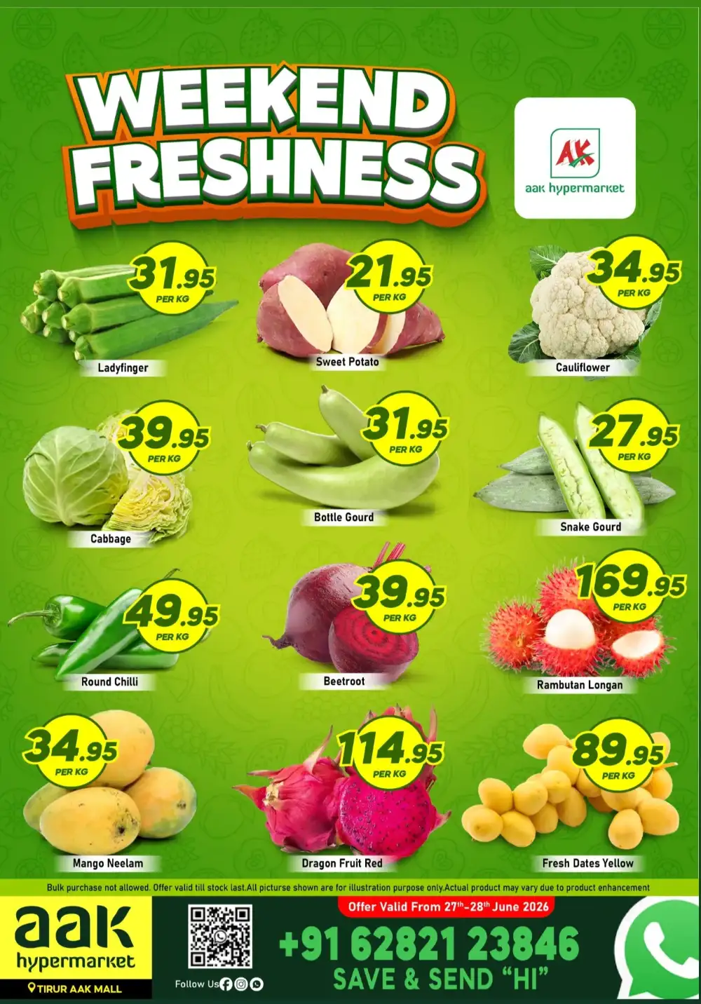 AAK Hypermarket Weekend Freshness Deals | Save Now page 1