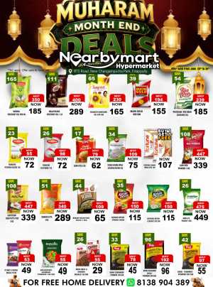 Nearbymart Hypermarket Muharam Month End Deals | Shop Today flyer cover