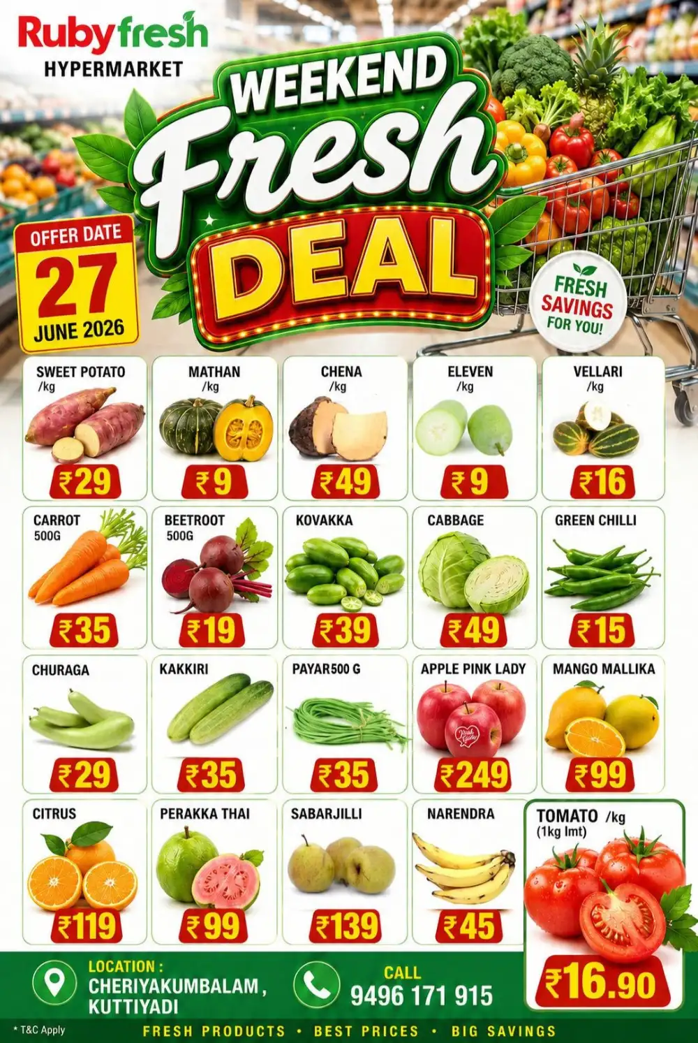 Ruby Fresh Hypermarket Weekend Dhamaka | Latest Offers page 2
