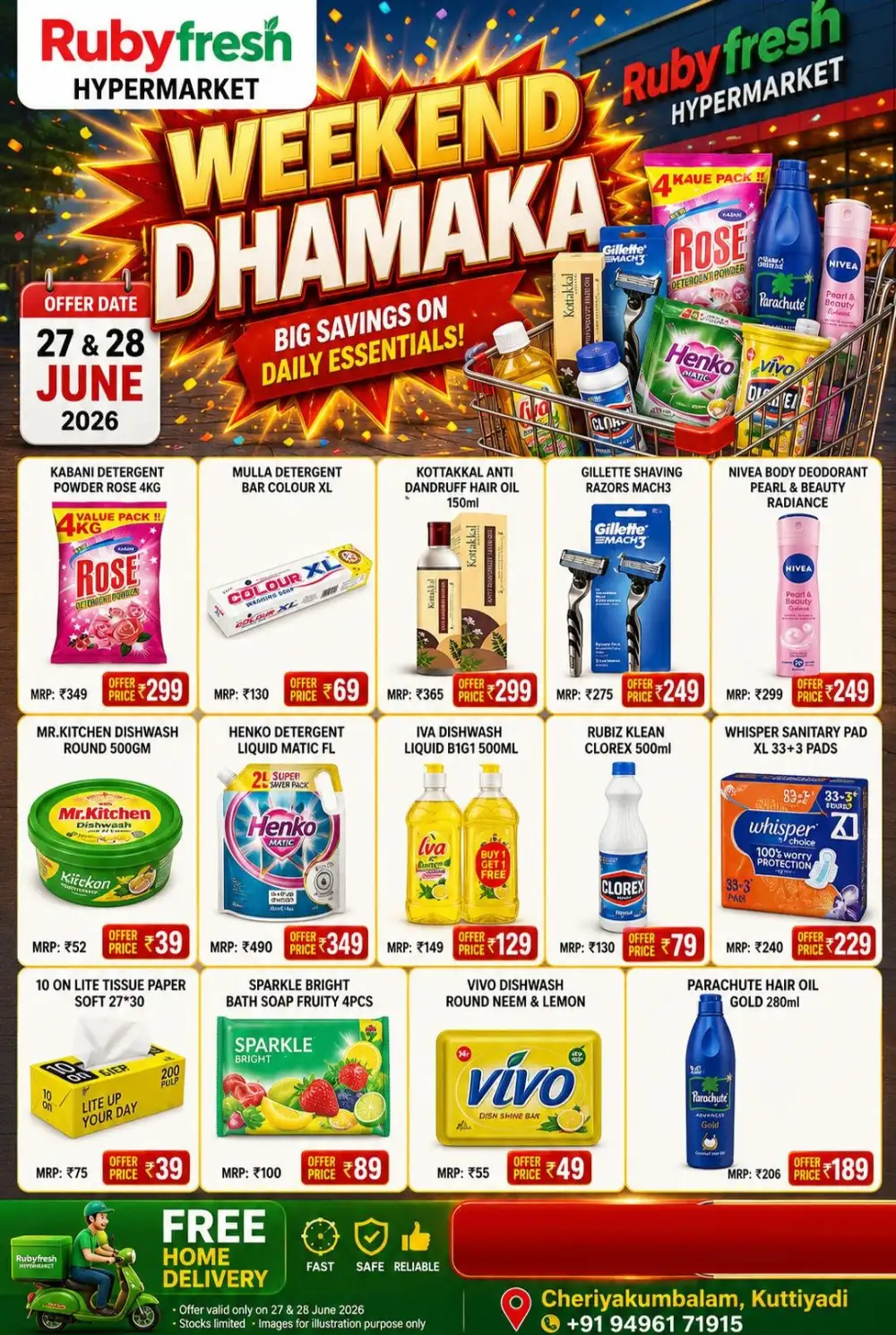 Ruby Fresh Hypermarket Weekend Dhamaka | Latest Offers page 3