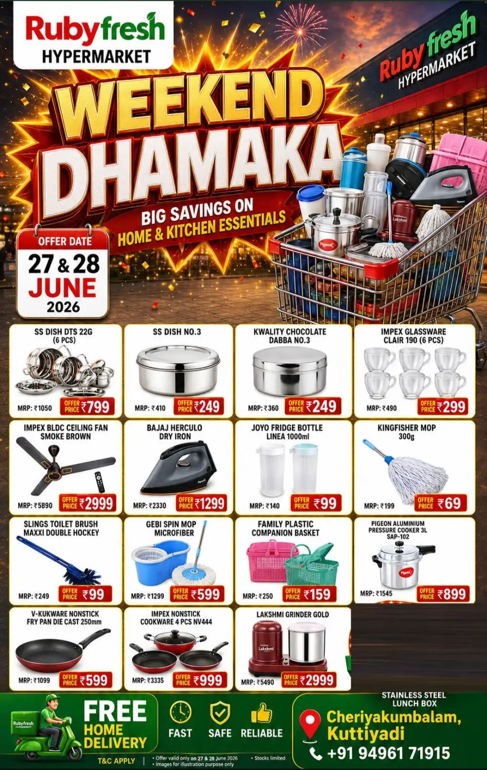 Ruby Fresh Hypermarket Weekend Dhamaka | Latest Offers page 4