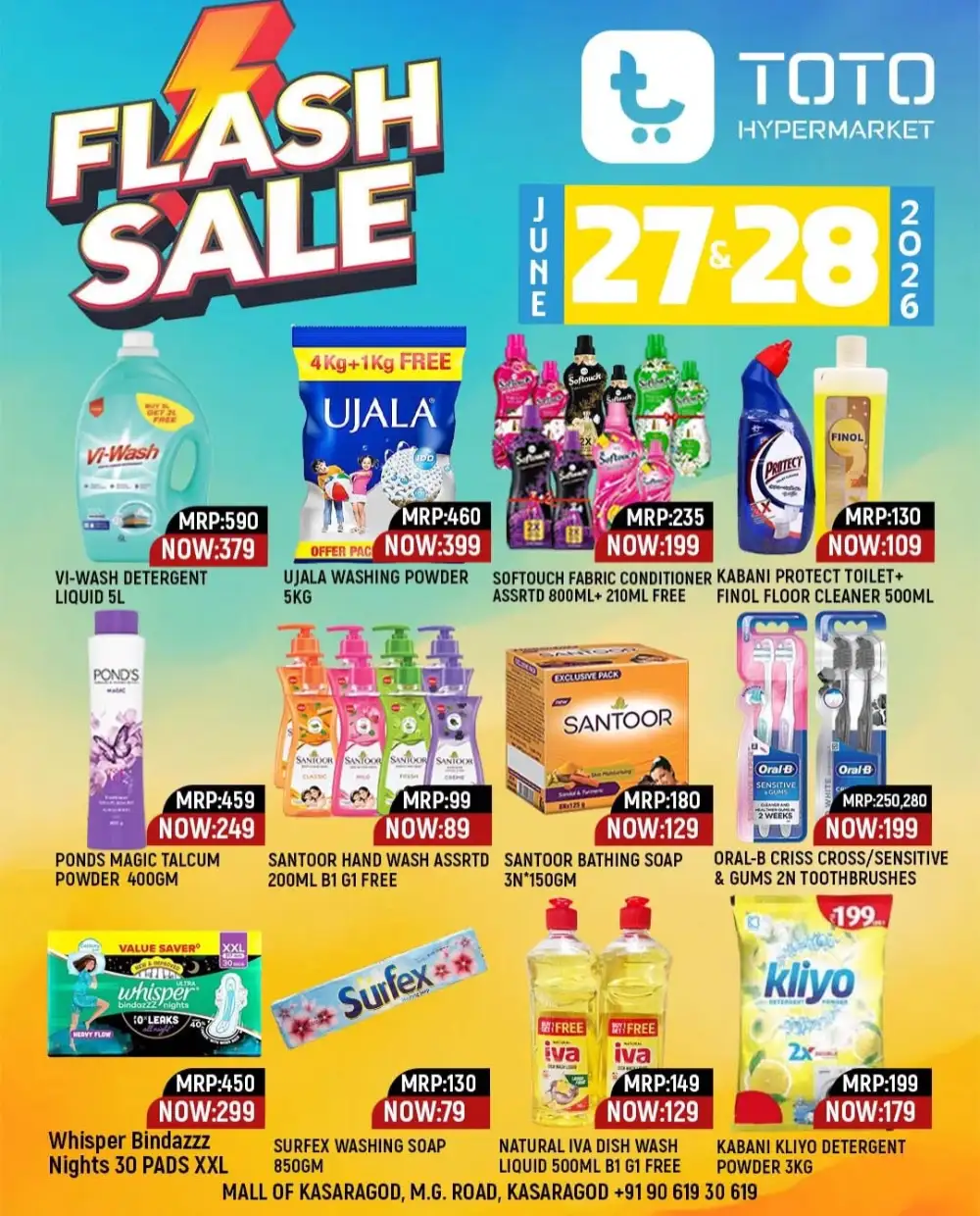 Toto Hypermarket Kasaragod ₹69 and ₹99 Offers | Save Now page 5