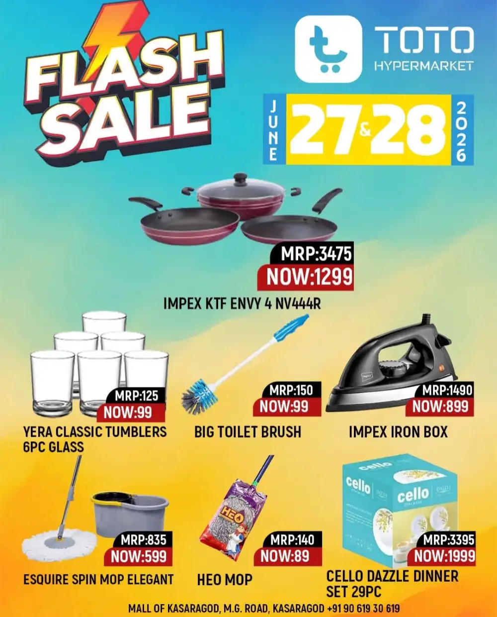 Toto Hypermarket Kasaragod ₹69 and ₹99 Offers | Save Now page 7
