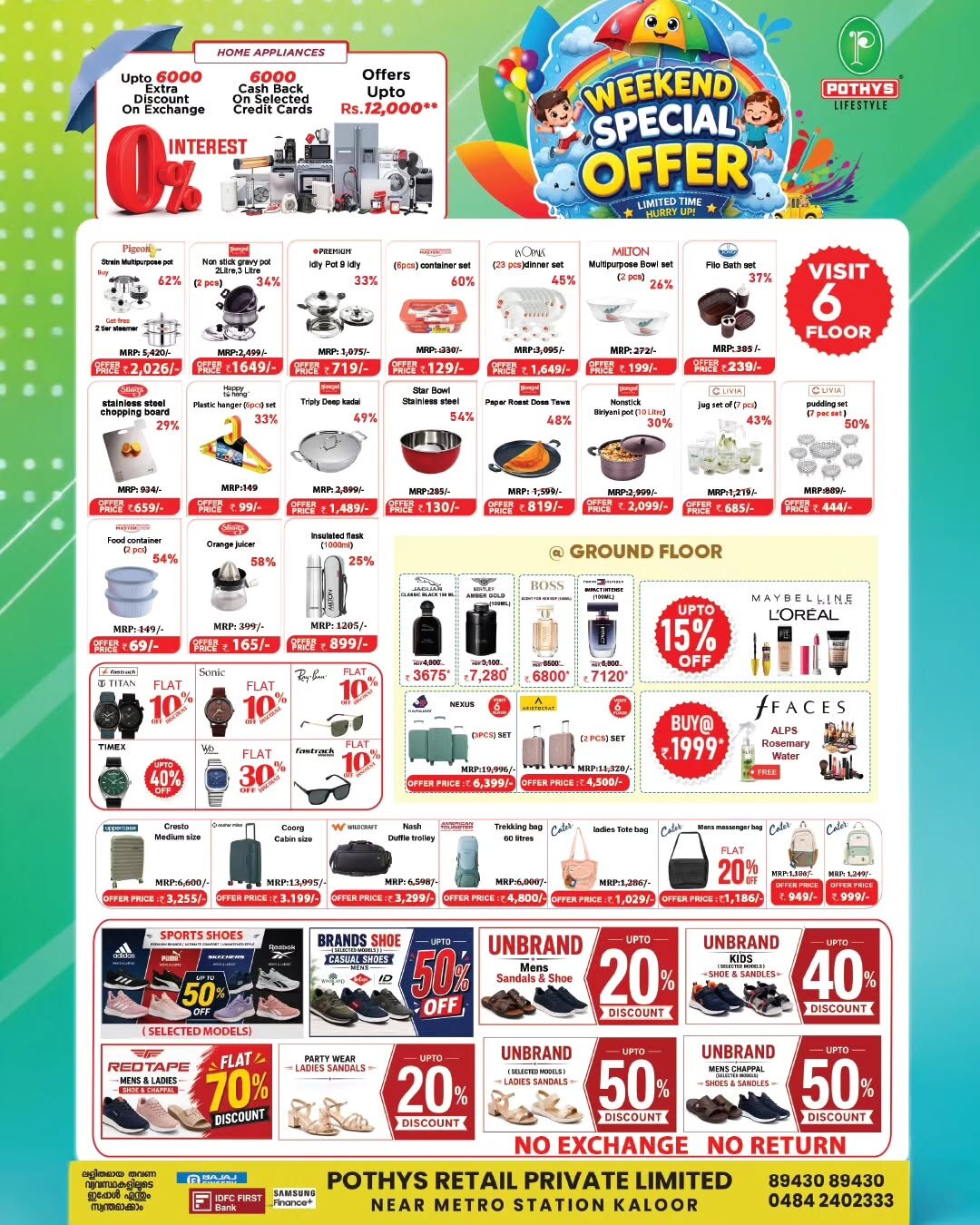 Pothys Lifestyle Kochi Weekend Offers | Limited Time page 2