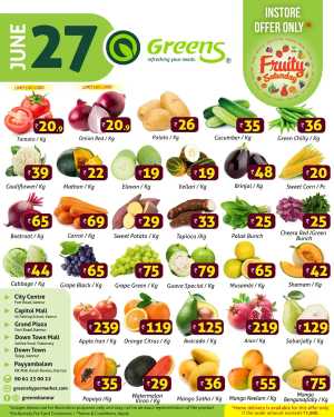 Fresh deals flyer cover