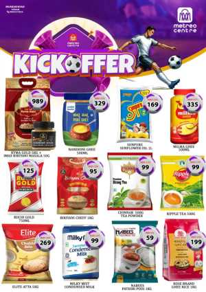Kick off offer flyer cover
