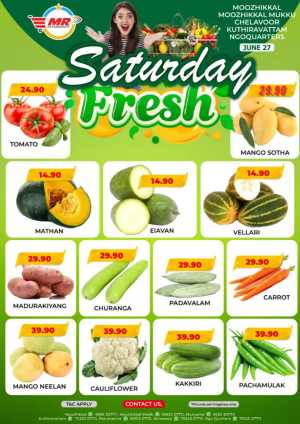 Saturday Fresh flyer cover