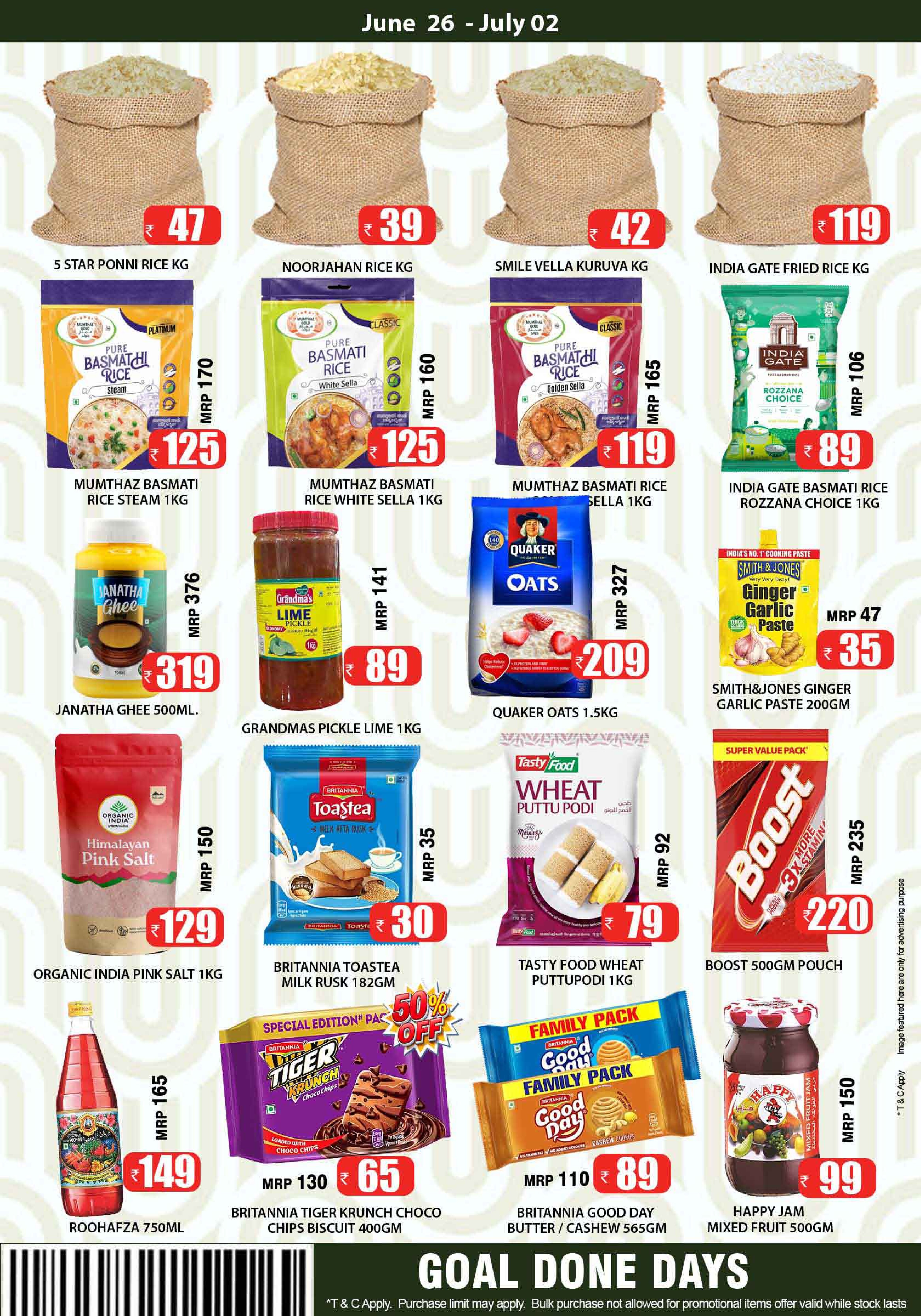 Smile Hypermarket Varam Goal Done Days Offers | Shop Today page 2