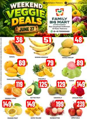 Fresh deals flyer cover