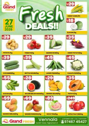 Fresh deals flyer cover