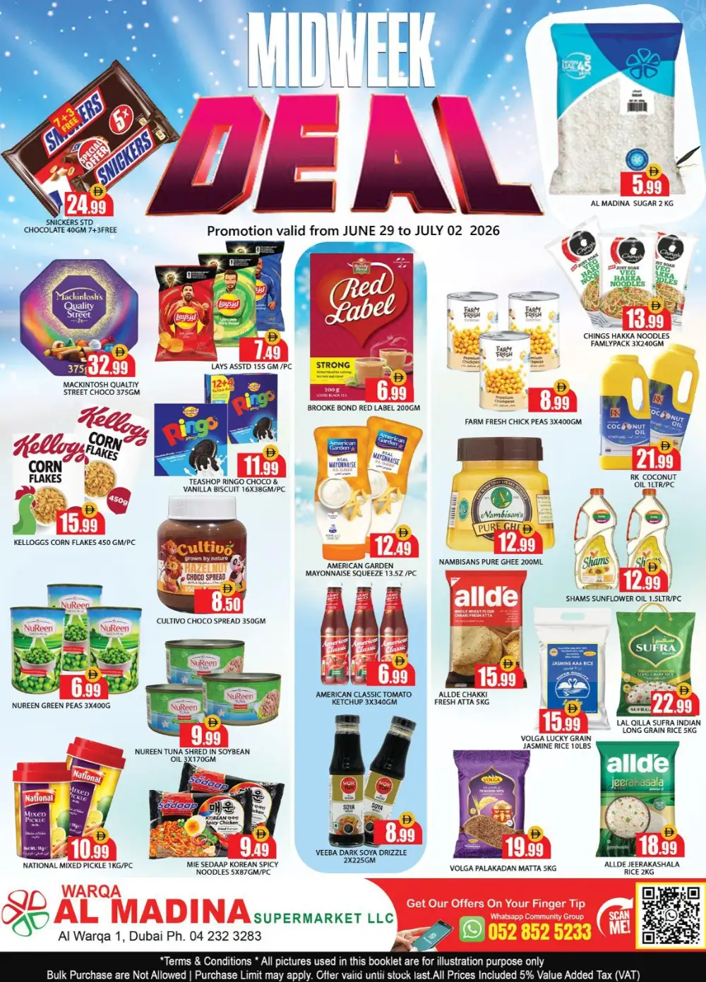 Al Madina Supermarket Dubai Midweek Deals | Latest Catalogue page 1