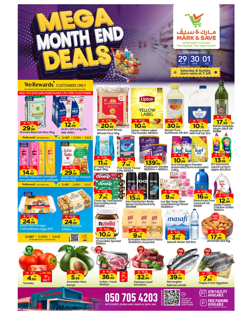 Mark & Save Skycourts Mega Month End Deals | Latest Leaflets page 1