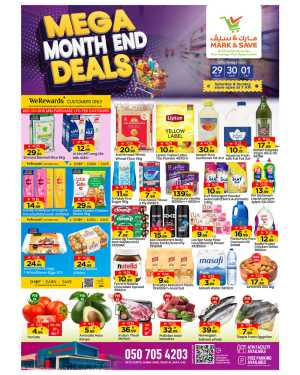 Mark & Save Skycourts Mega Month End Deals | Latest Leaflets flyer cover