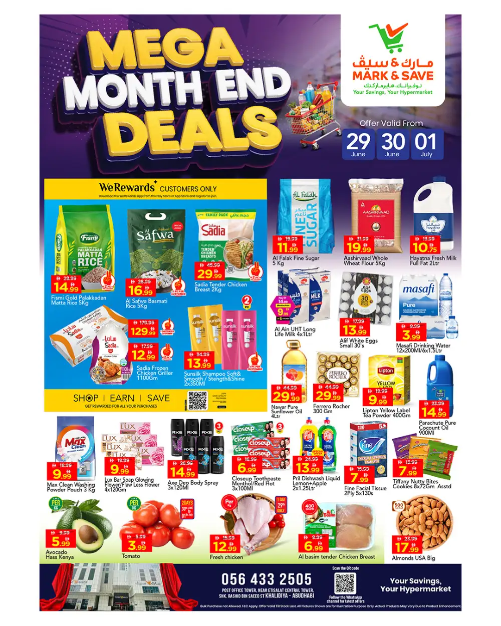 Mark and Save Khalidiya Mega Month End Deals | Latest Leaflets page 1