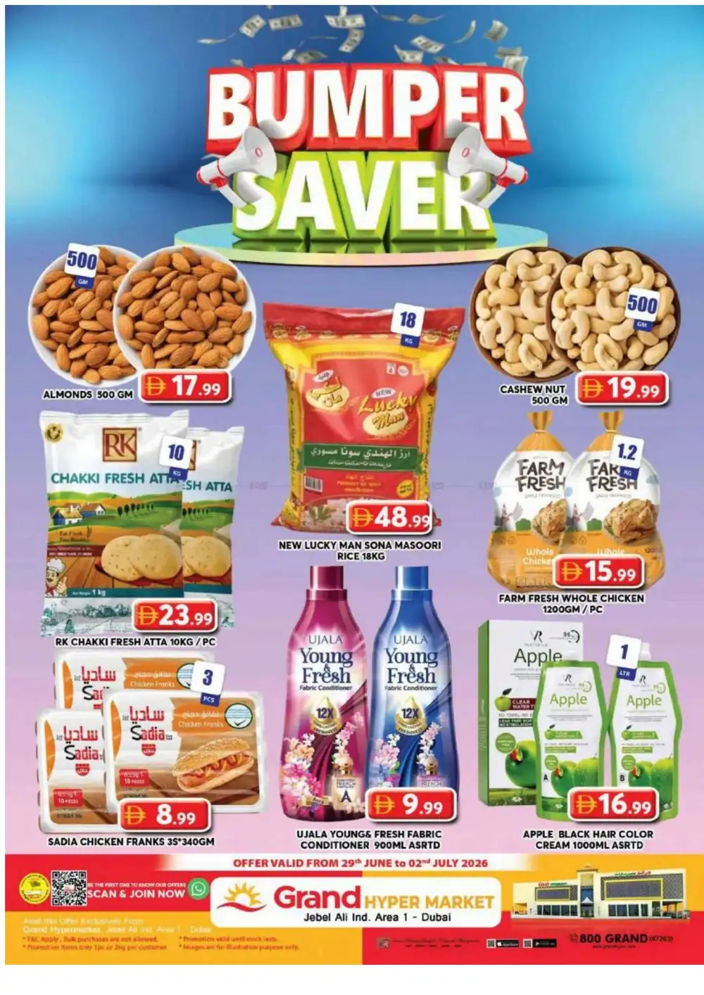 Grand Hypermarket Dubai Bumper Saver | Latest Leaflets page 1