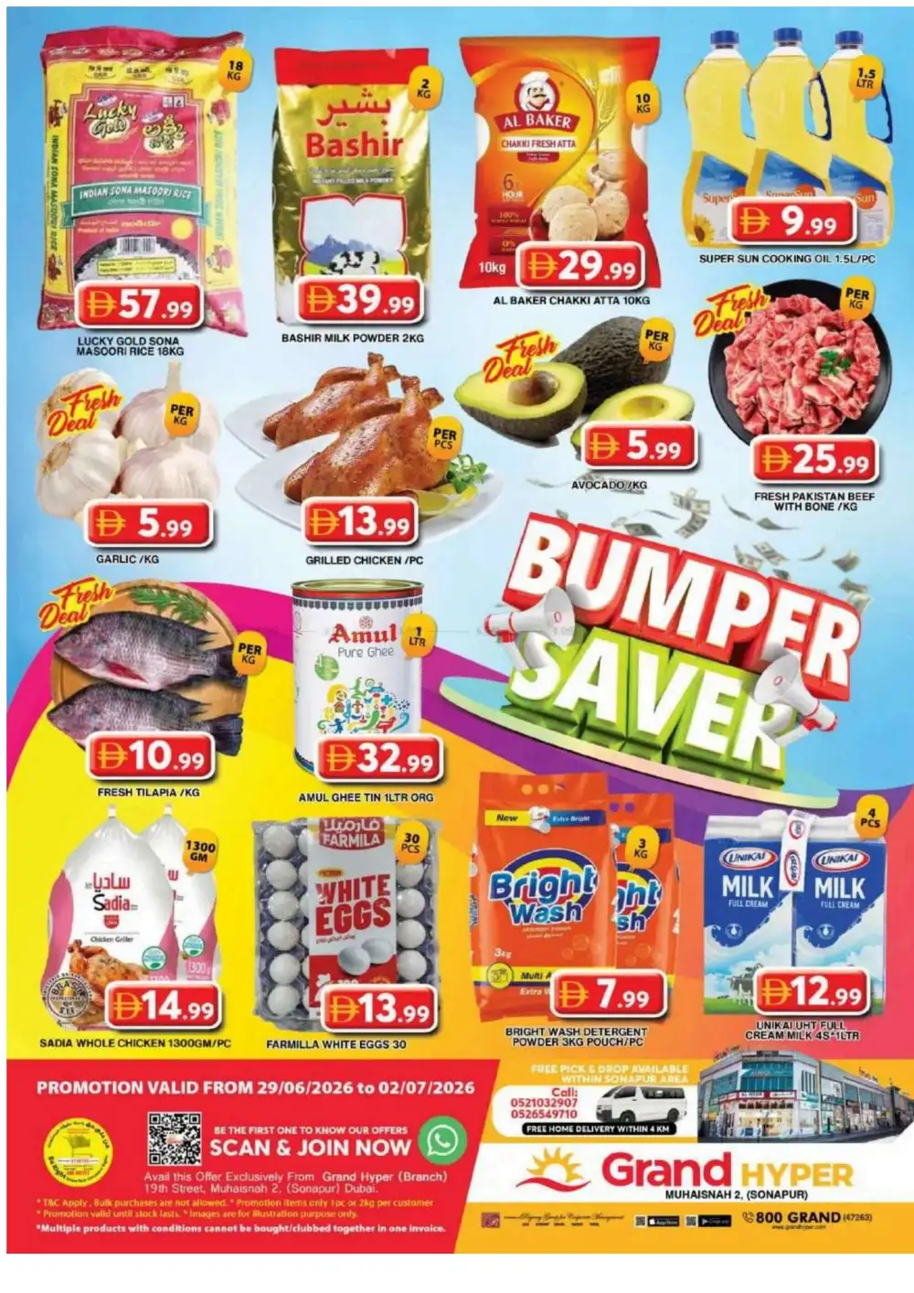 Grand Hyper Muhaisnah Bumper Saver | Latest Leaflets page 1