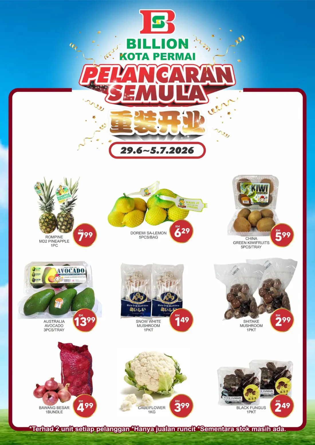 Billion Kota Permai Reopening | Latest Leaflets page 2