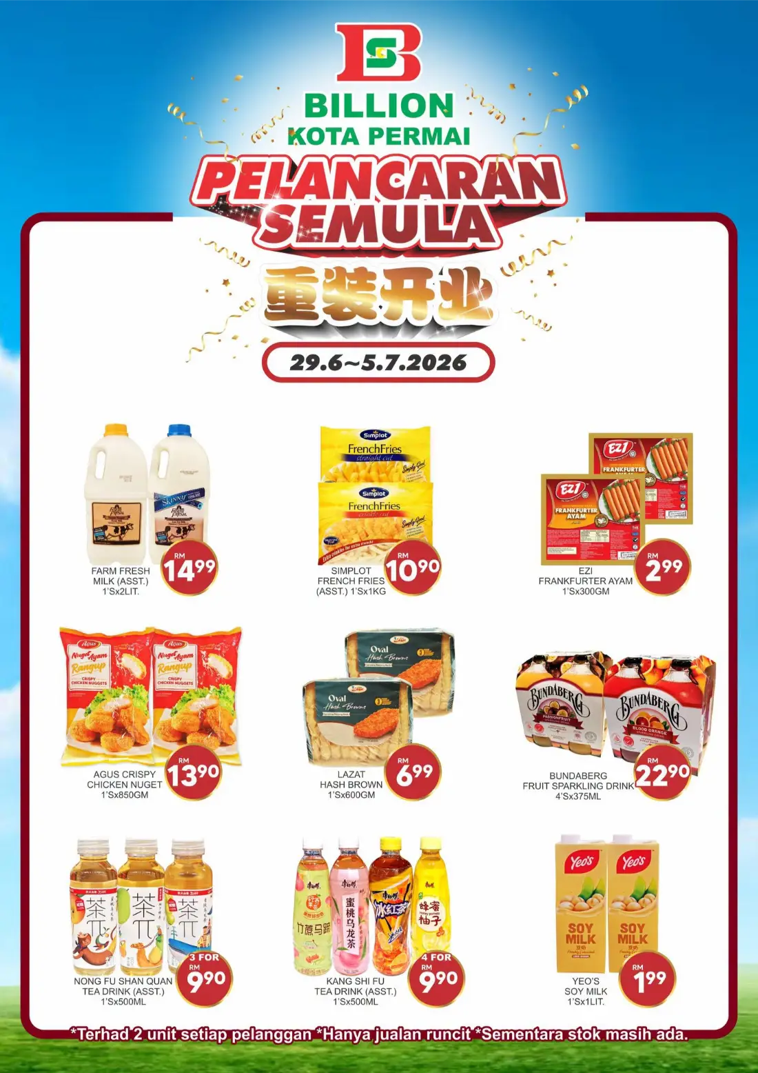 Billion Kota Permai Reopening | Latest Leaflets page 3