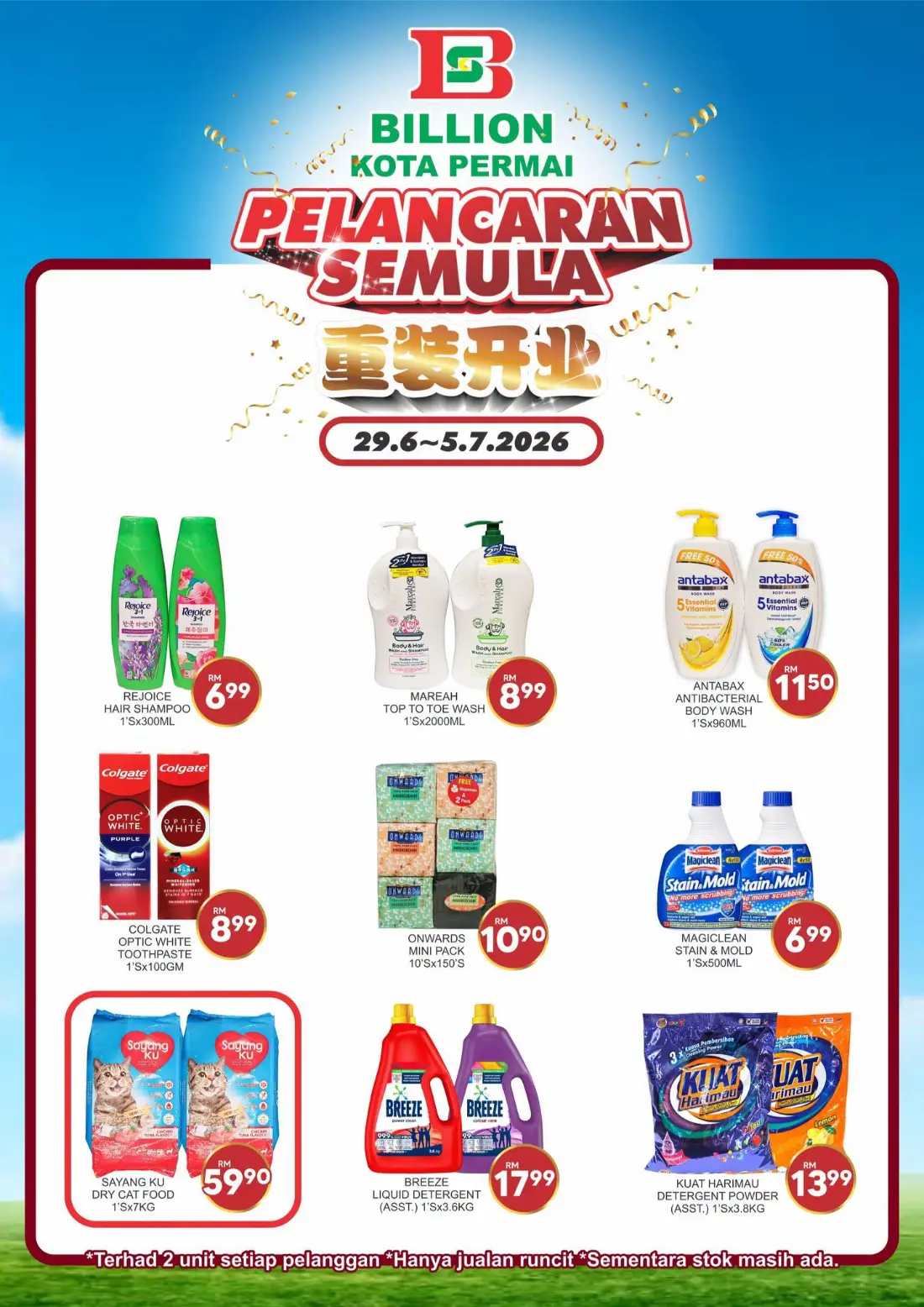 Billion Kota Permai Reopening | Latest Leaflets page 6