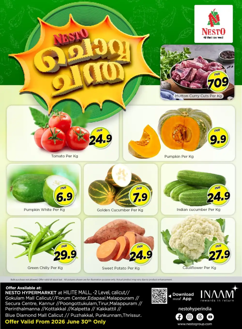 Nesto Hypermarket Kerala Fresh Offers | Latest Price List page 1