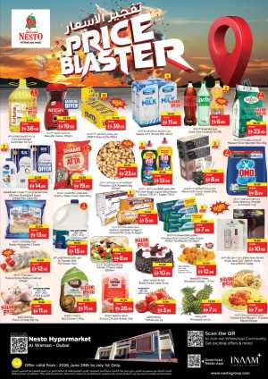 Nesto Dubai Al Warsan Price Blaster Deals | Latest Leaflets flyer cover