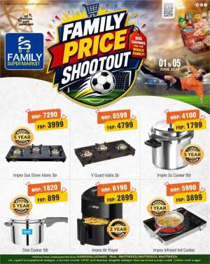 Family Super Market Price Shootout Deals | Shop Today flyer cover