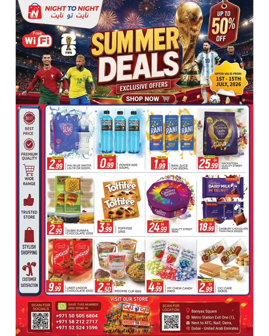 Night to Night Baniyas Summer Deals | Latest Leaflets page 1