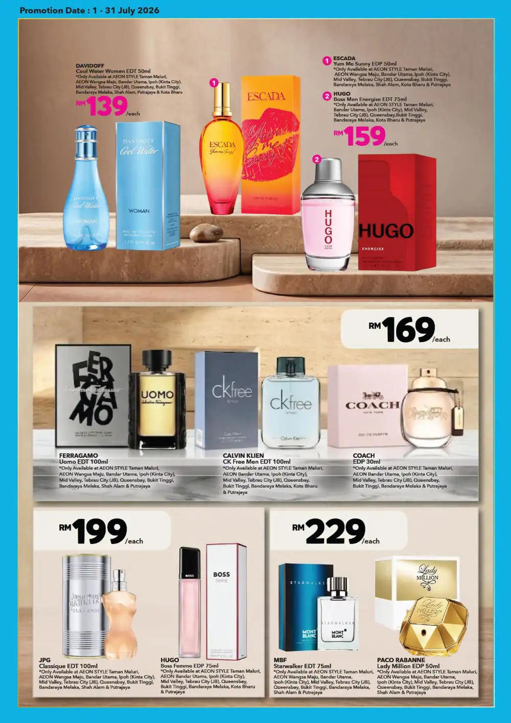 AEON Summer Glow Skincare & Beauty Promotion | Latest Leaflets page 2
