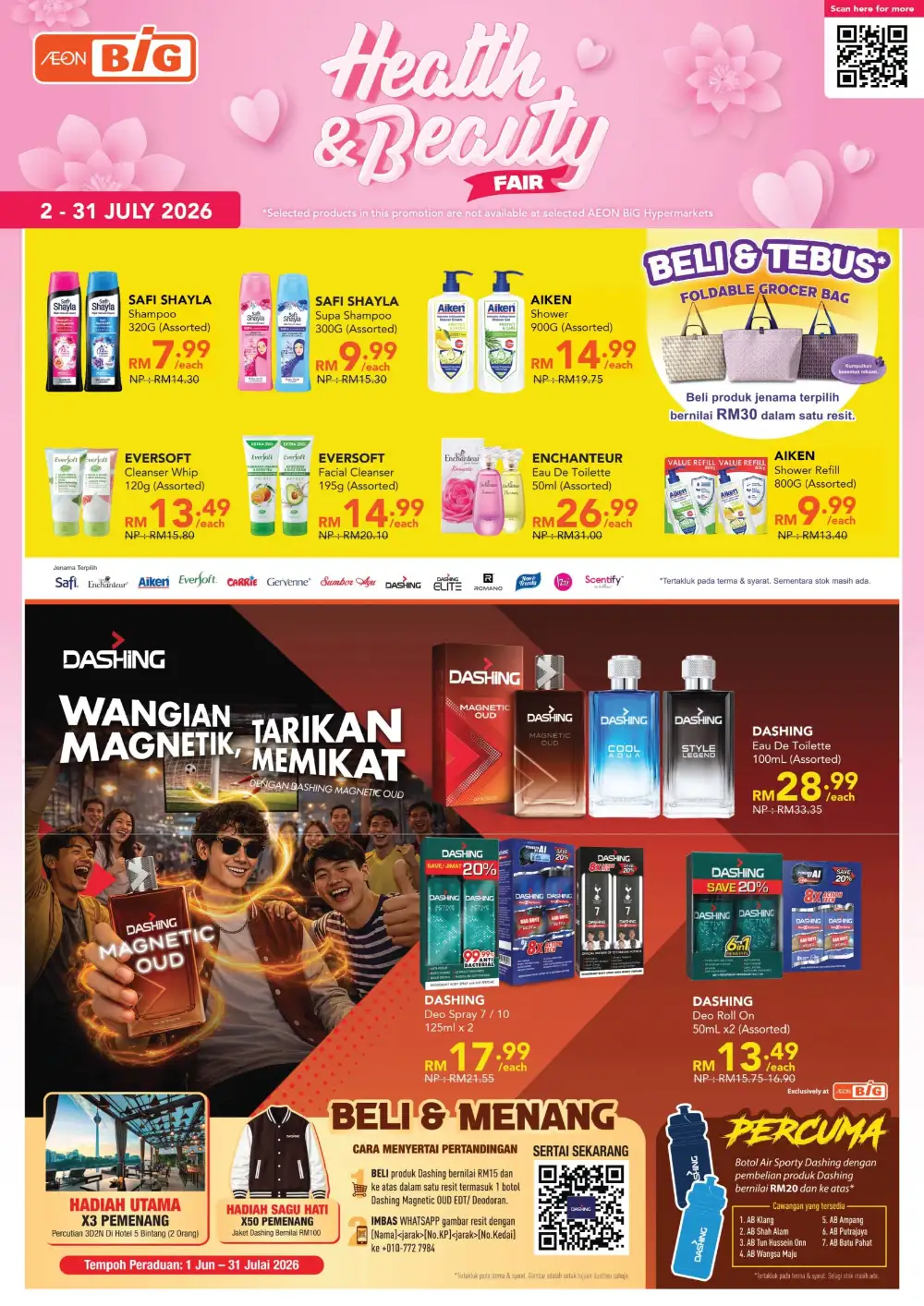 AEON BiG Health & Beauty Fair Promotion | Latest Leaflets page 3